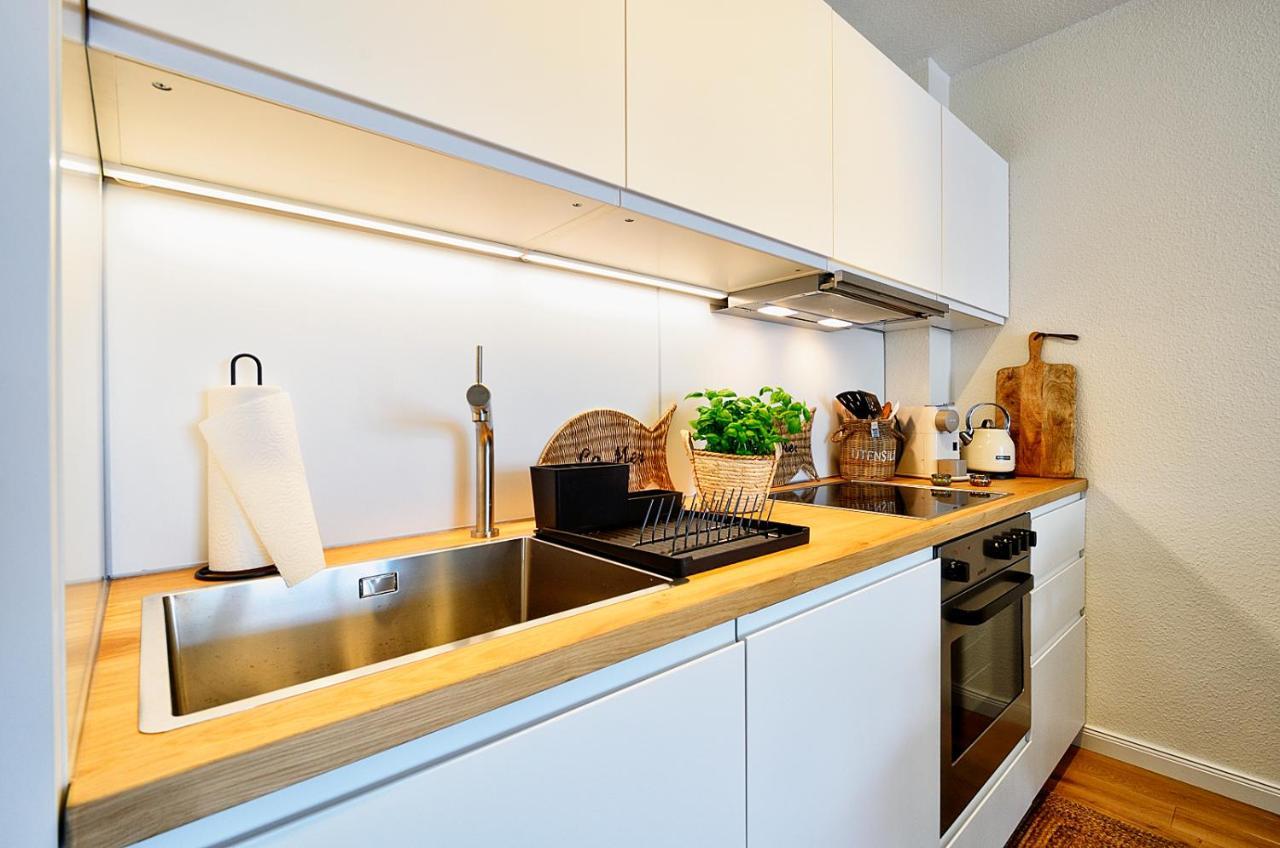 Ferienwohnung Hafenliebe, Villa Vilmblick Mit Meerblick Lauterbach  Exteriör bild