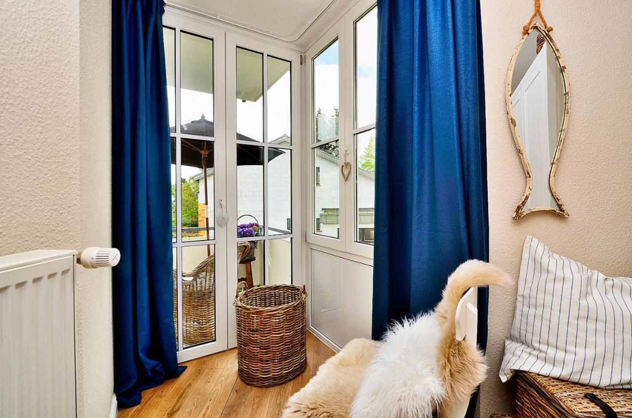 Ferienwohnung Hafenliebe, Villa Vilmblick Mit Meerblick Lauterbach  Exteriör bild